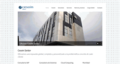 Desktop Screenshot of cesoin.com